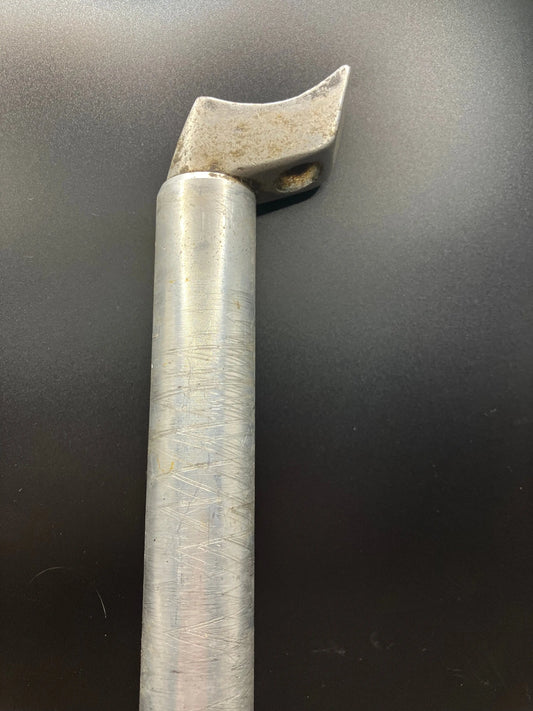 Silver 27.2mm Seat Post DannyStarkRidesFixedShop