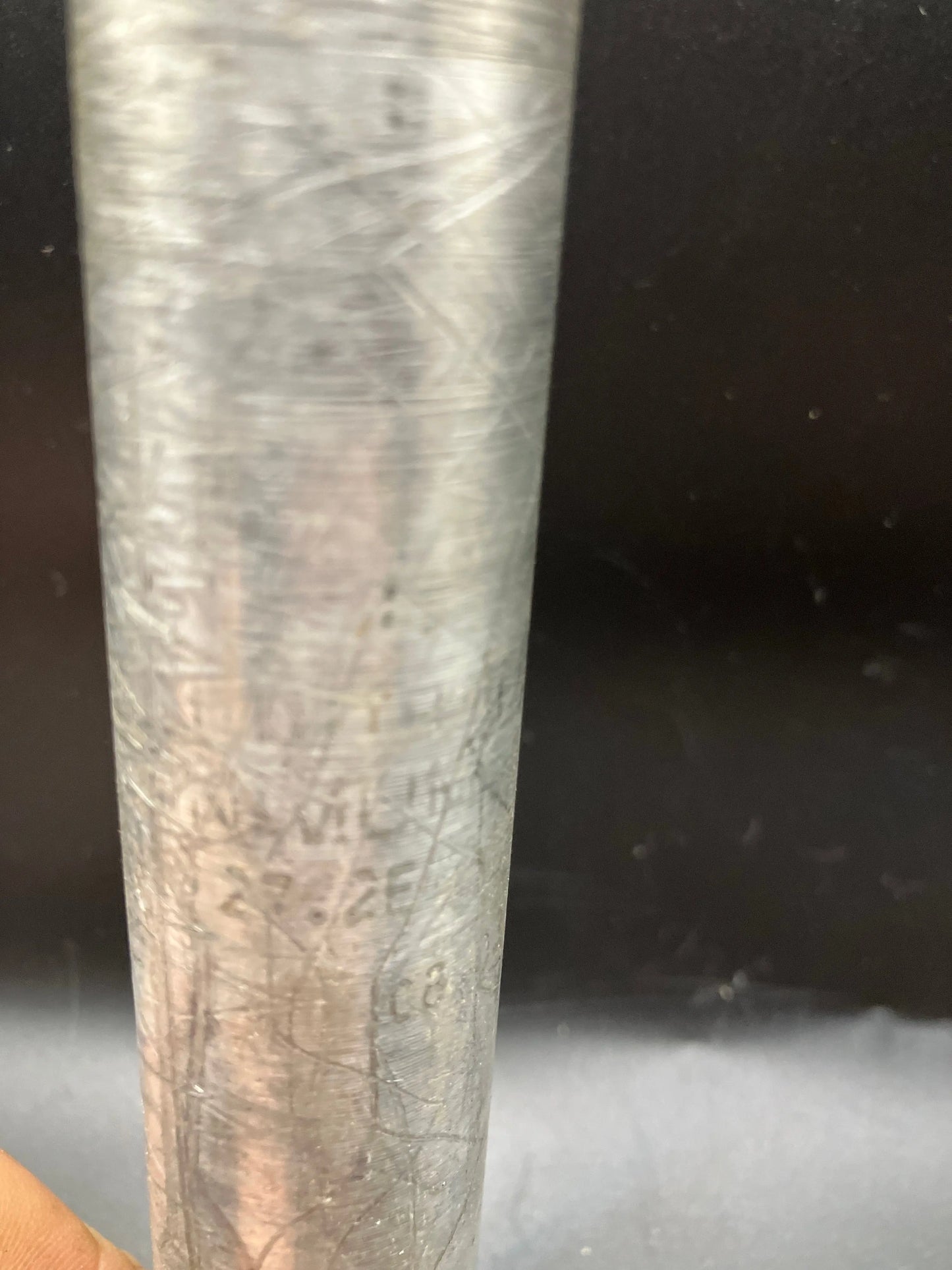 Silver Seat Post 22.2mm DannyStarkRidesFixedShop