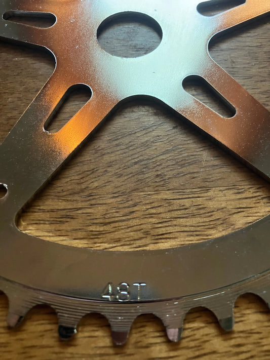 48T Single Bolt Chainring DannyStarkRidesFixed.Shop