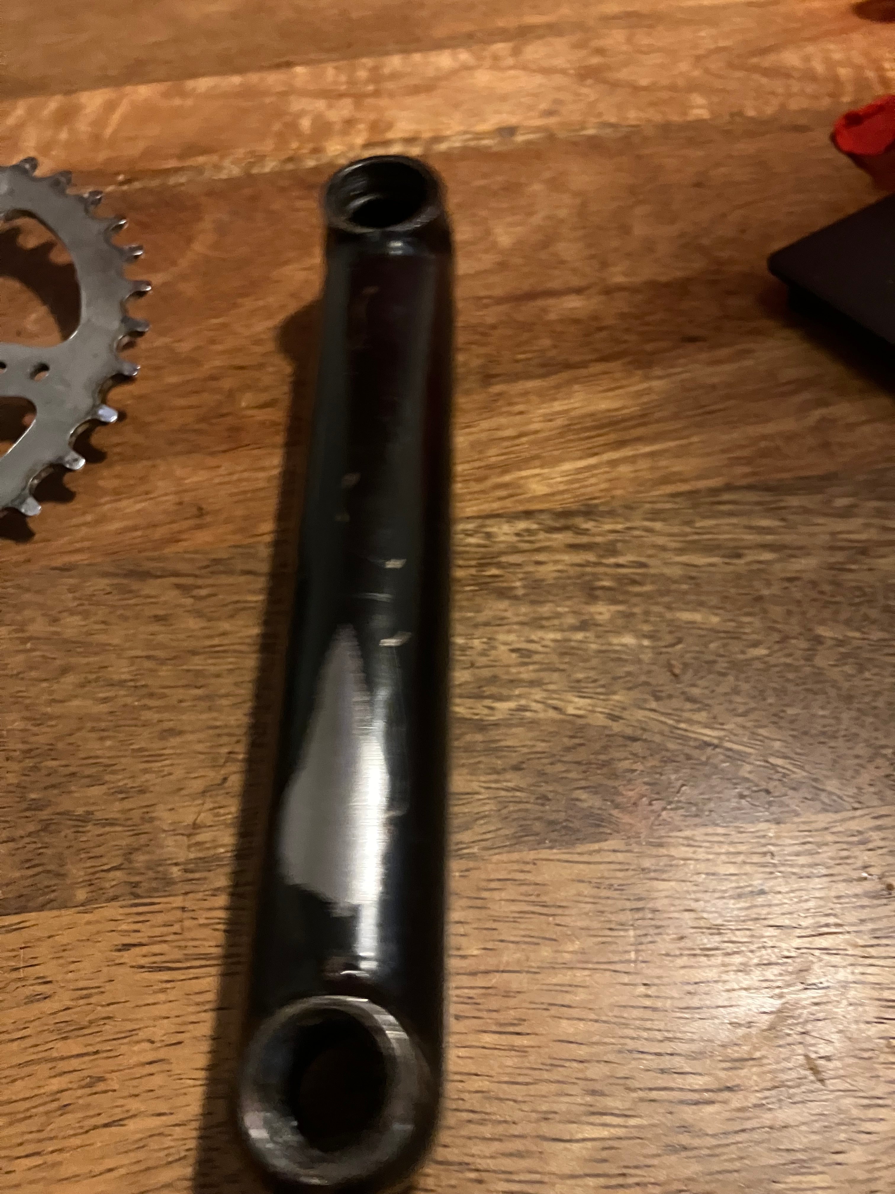 BMX Unbranded 170 Cranks with 36T Sprocket 48 Spline Mid BB