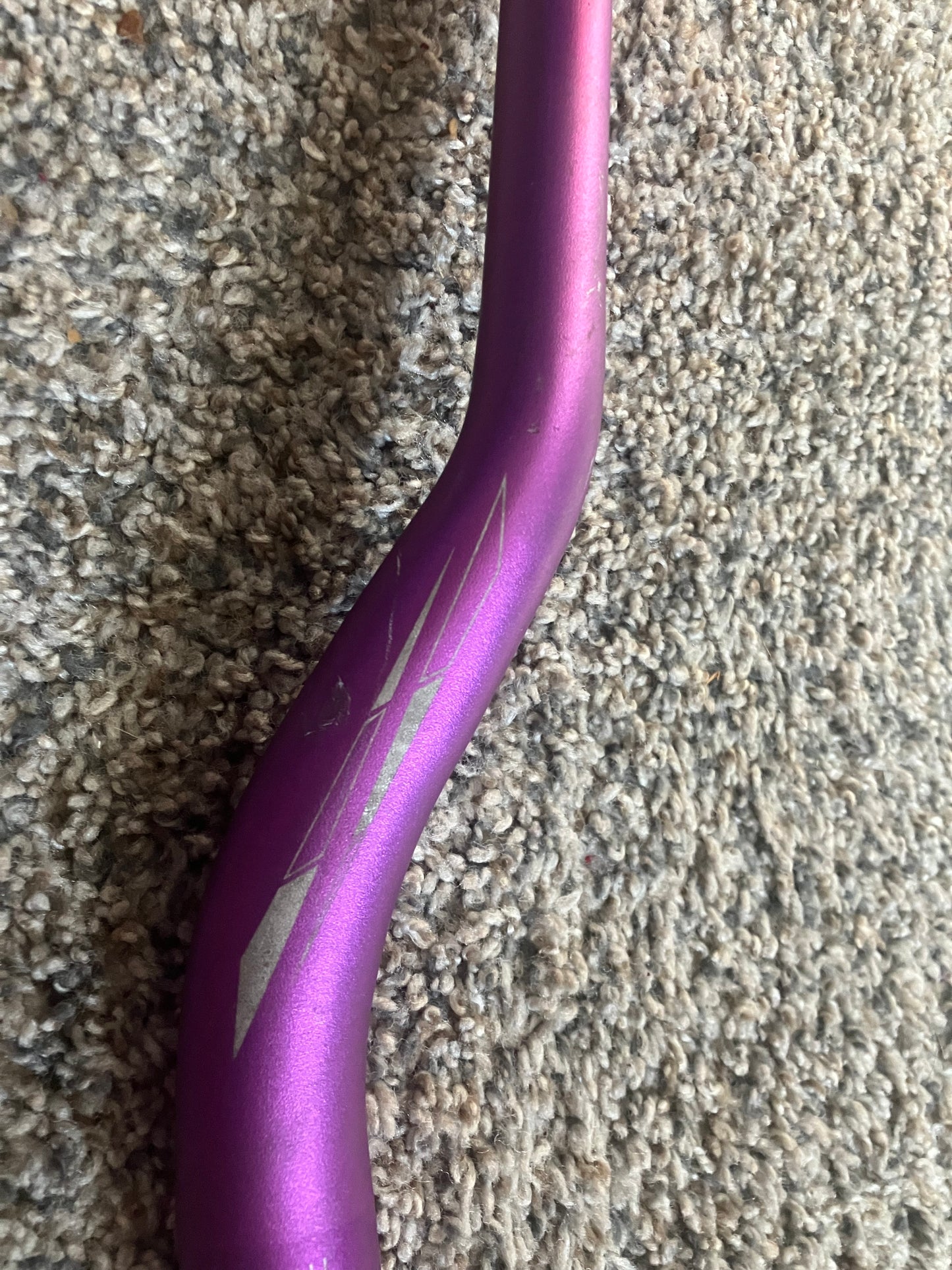 Purple Wake Components Riser Bar Handlebars 31.8 x780mm