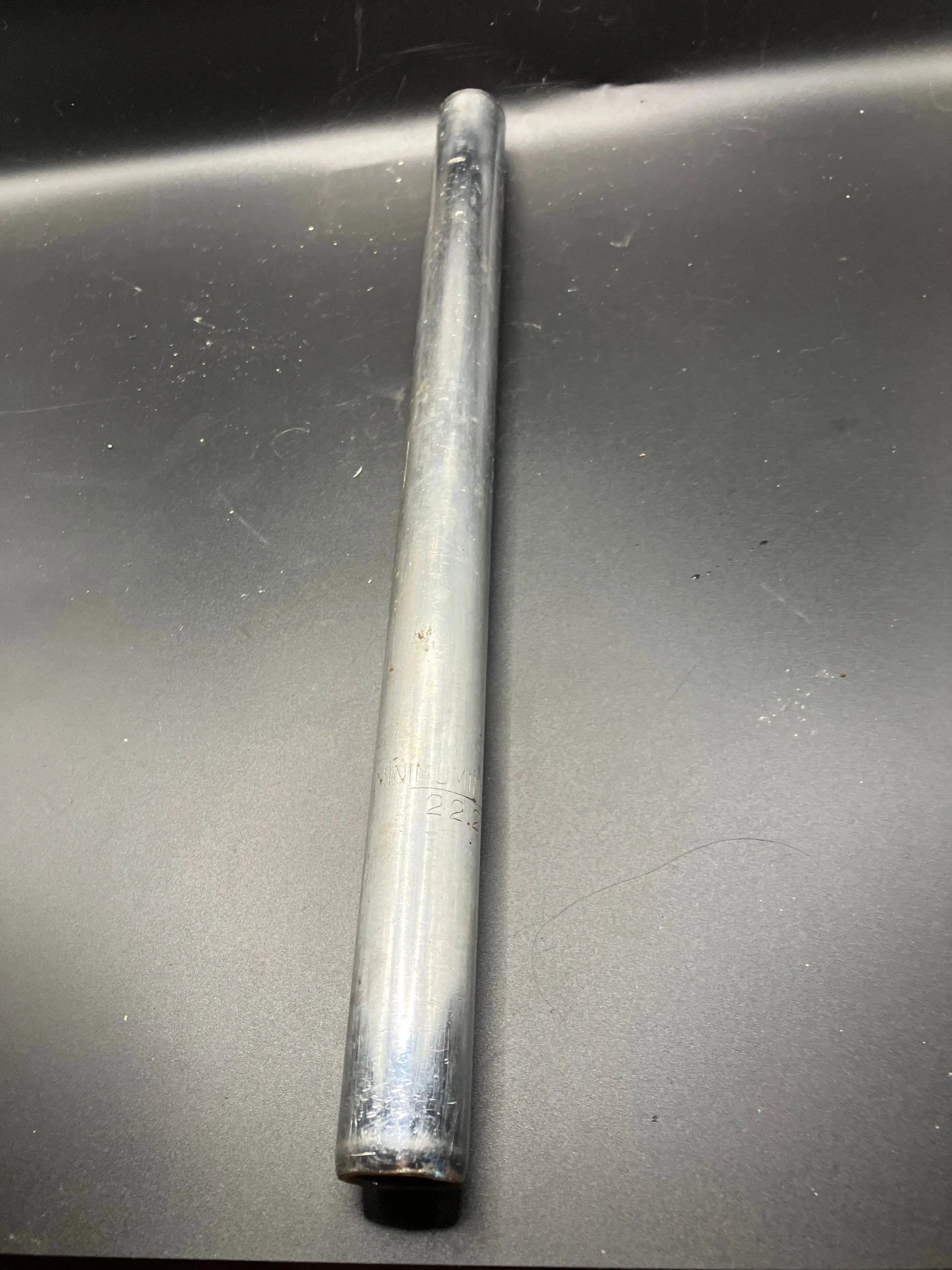 Silver Seat Post 22.2mm DannyStarkRidesFixedShop