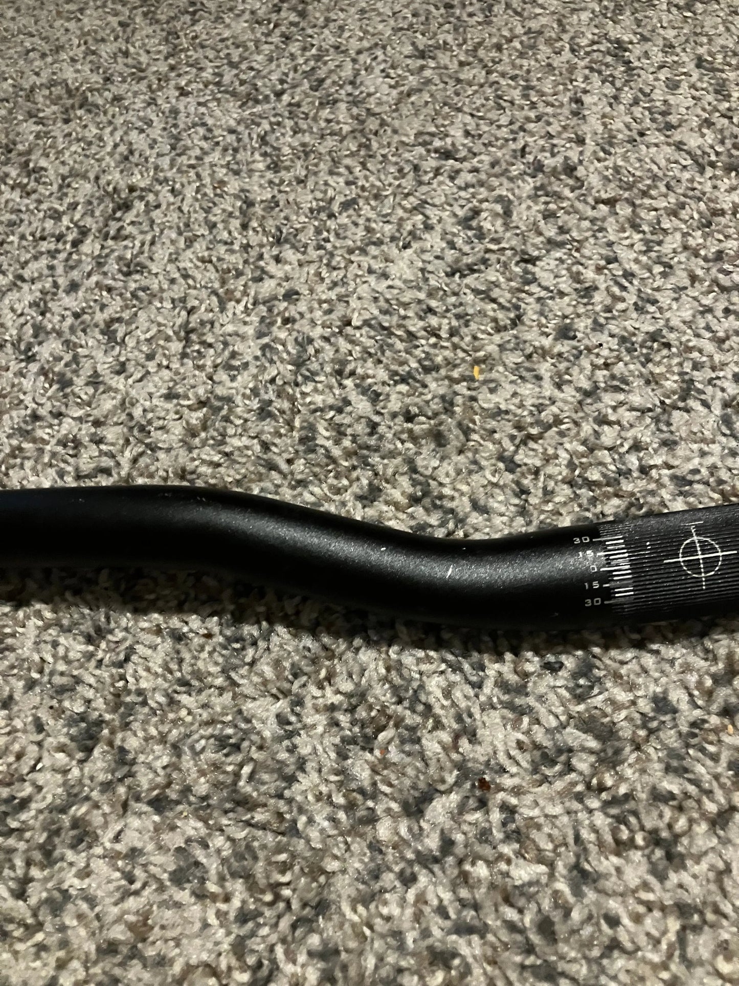Unbranded Riser Bar Handlebars (Without Grips) DannyStarkRidesFixed.Shop