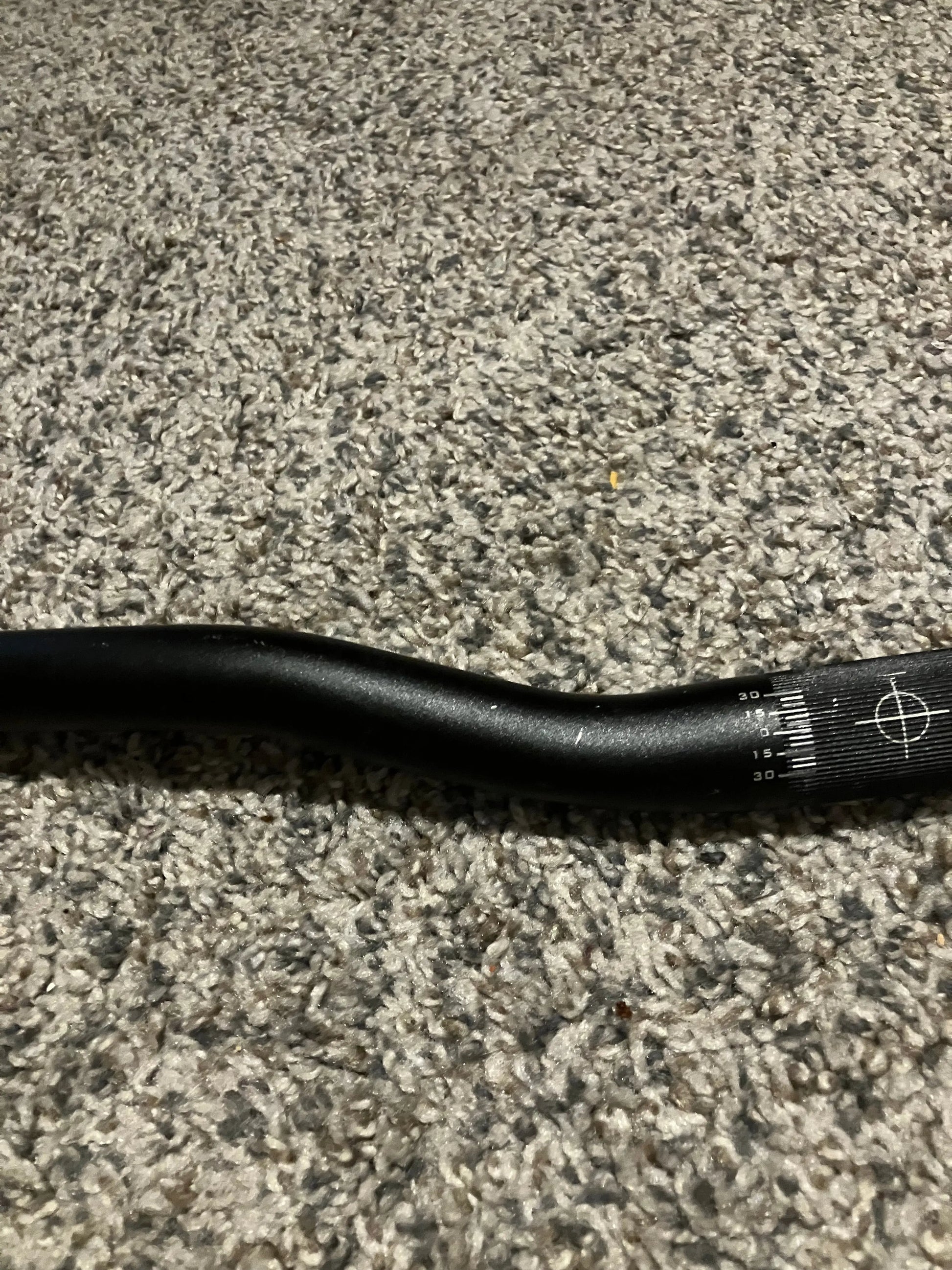 Unbranded Riser Bar Handlebars (Without Grips) DannyStarkRidesFixed.Shop
