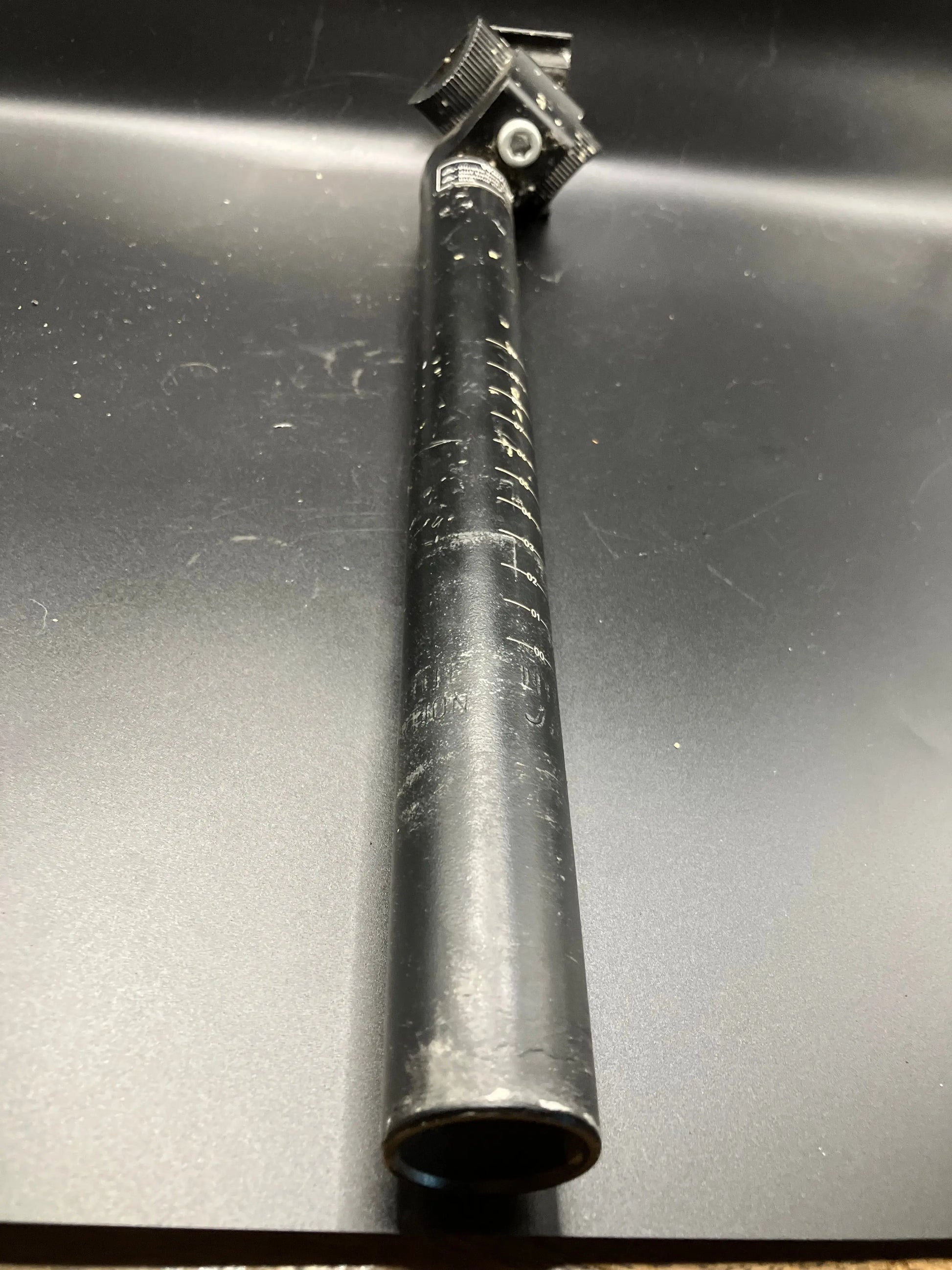 Black 27.2mm Seat post DannyStarkRidesFixedShop