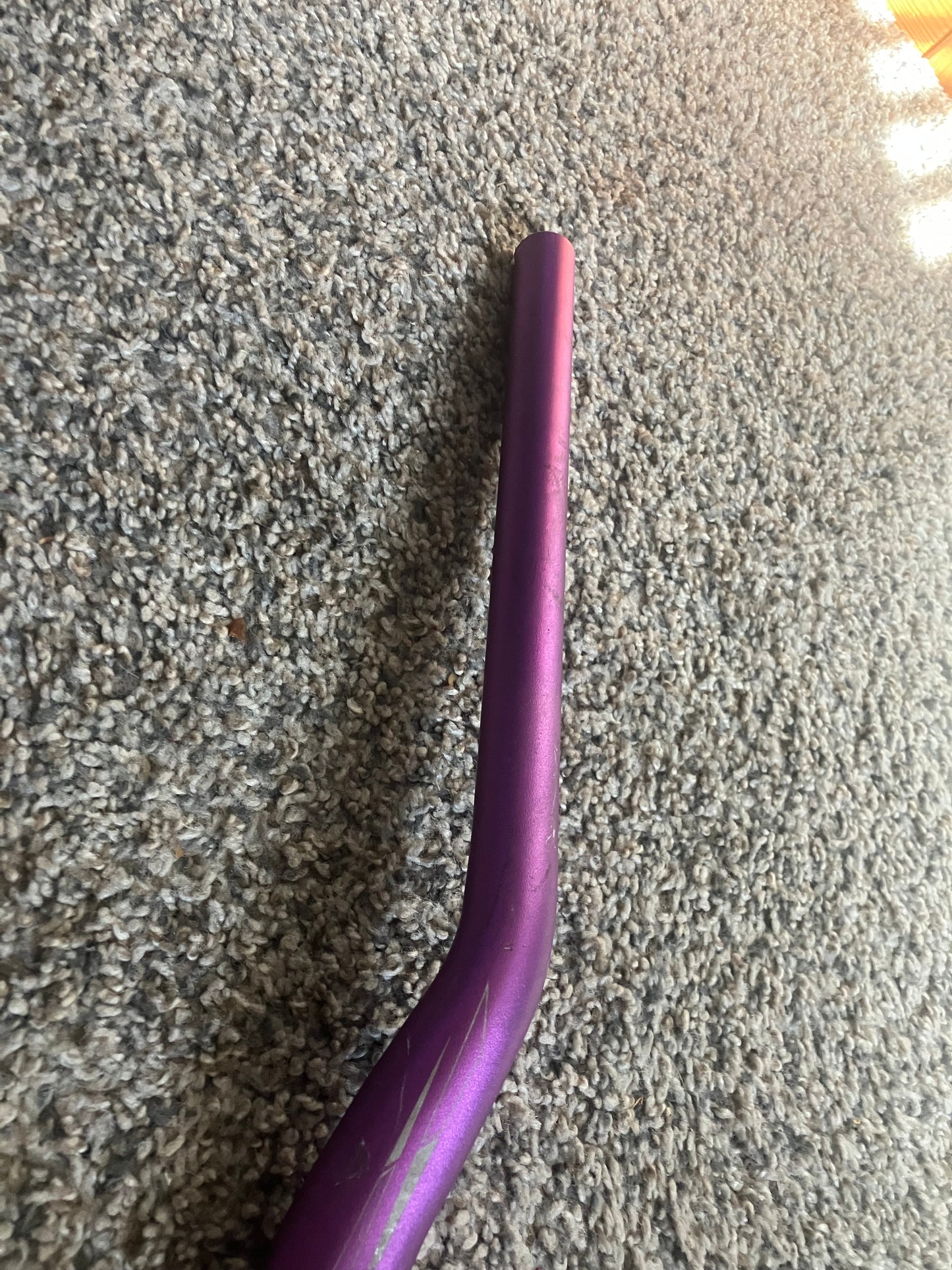 Purple Wake Components Riser Bar Handlebars 31.8 x780mm