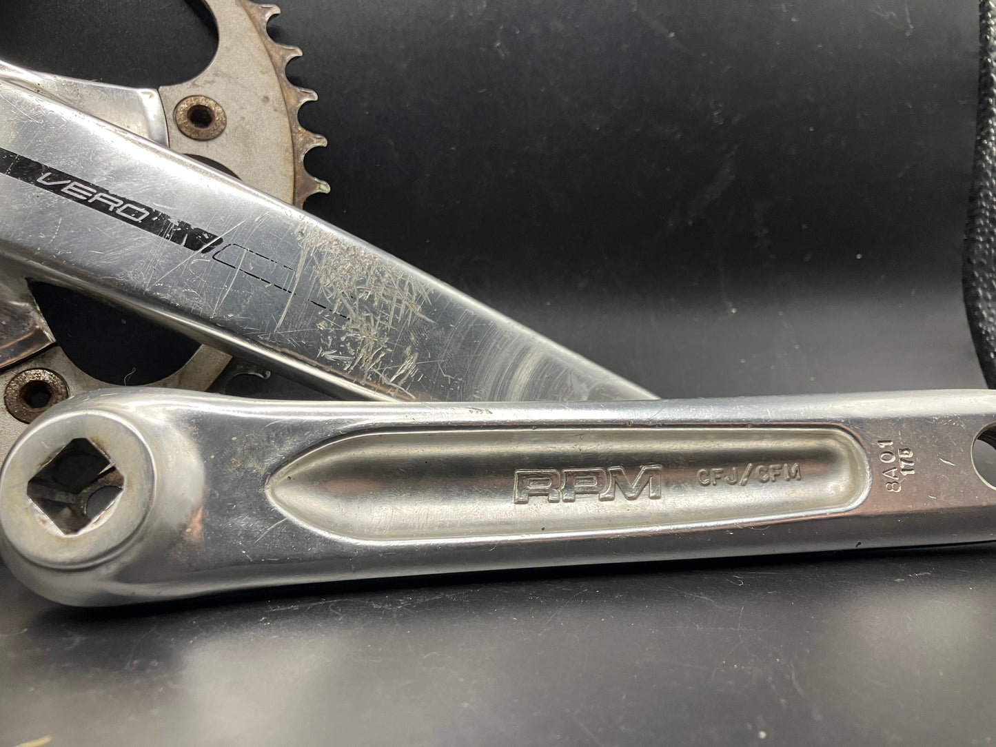 FSA vero rpm bike crankset single speed fixed gear track bike 46T chainring 175