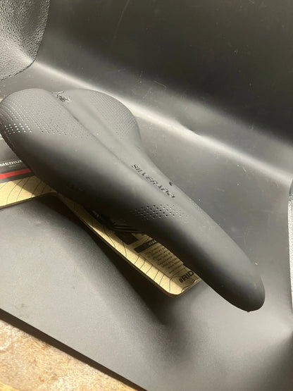 WTB Silverado Saddle - Carbon/Black - New (With Rip) DannyStarkRidesFixedShop