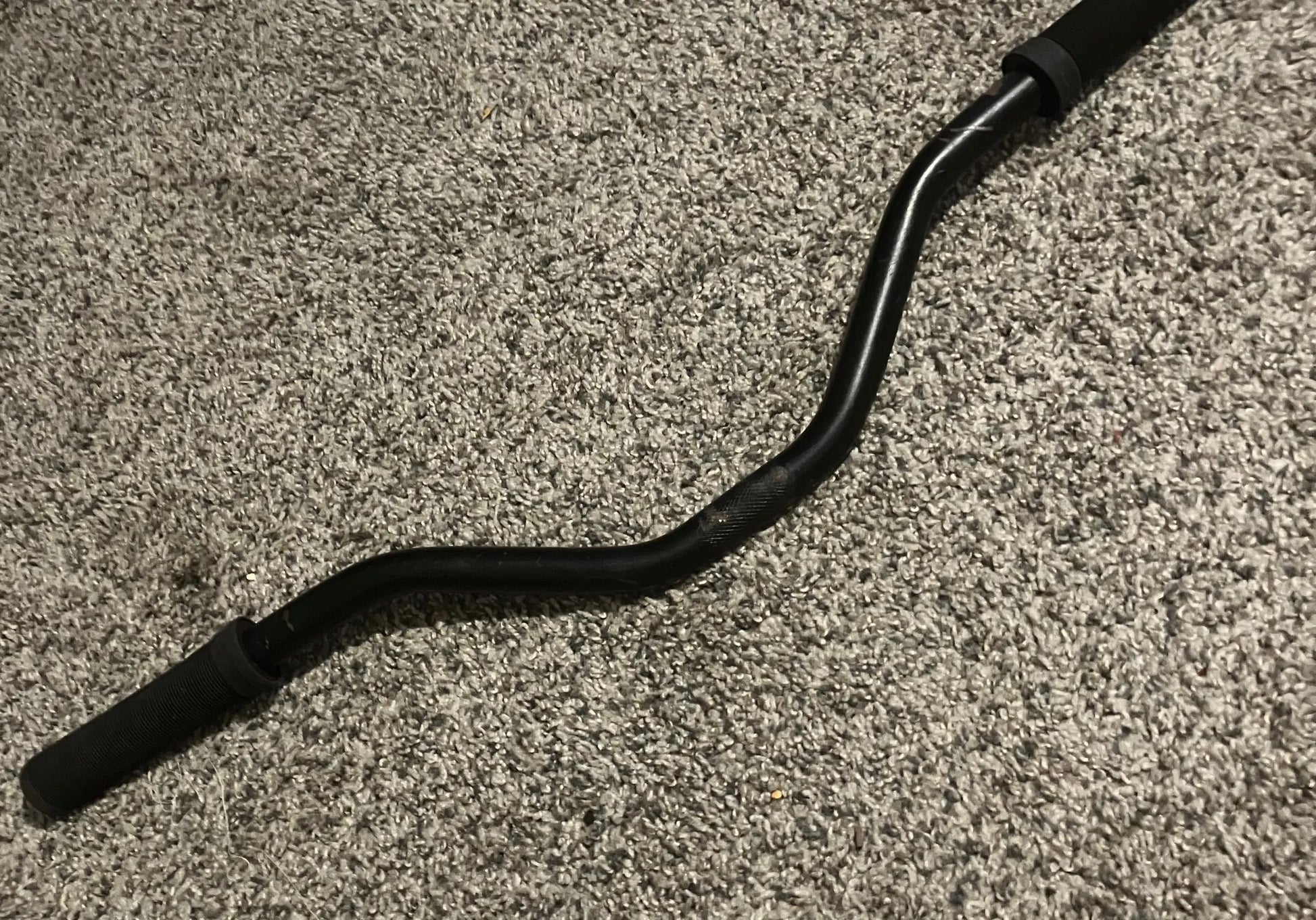 Generic Riser Handlebars With ODI Grips DannyStarkRidesFixed.Shop
