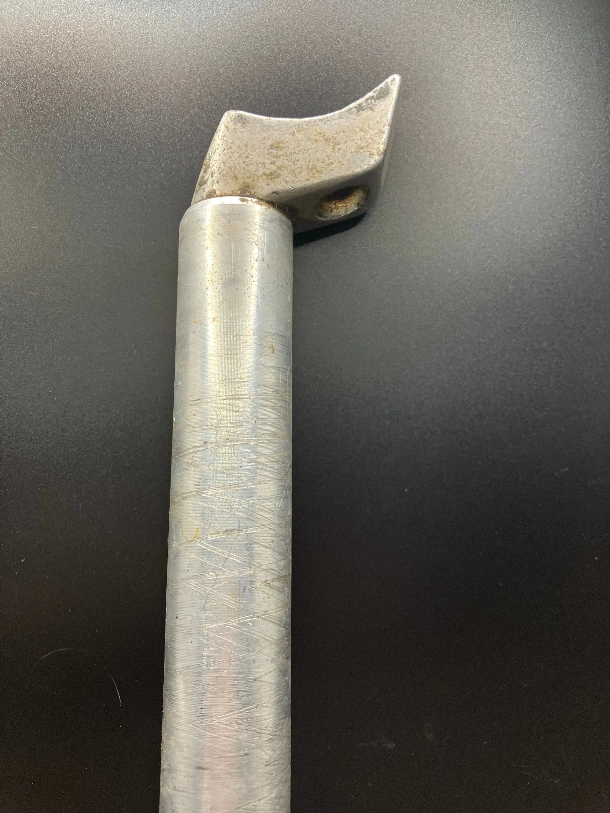 Silver 27.2mm Seat Post DannyStarkRidesFixedShop