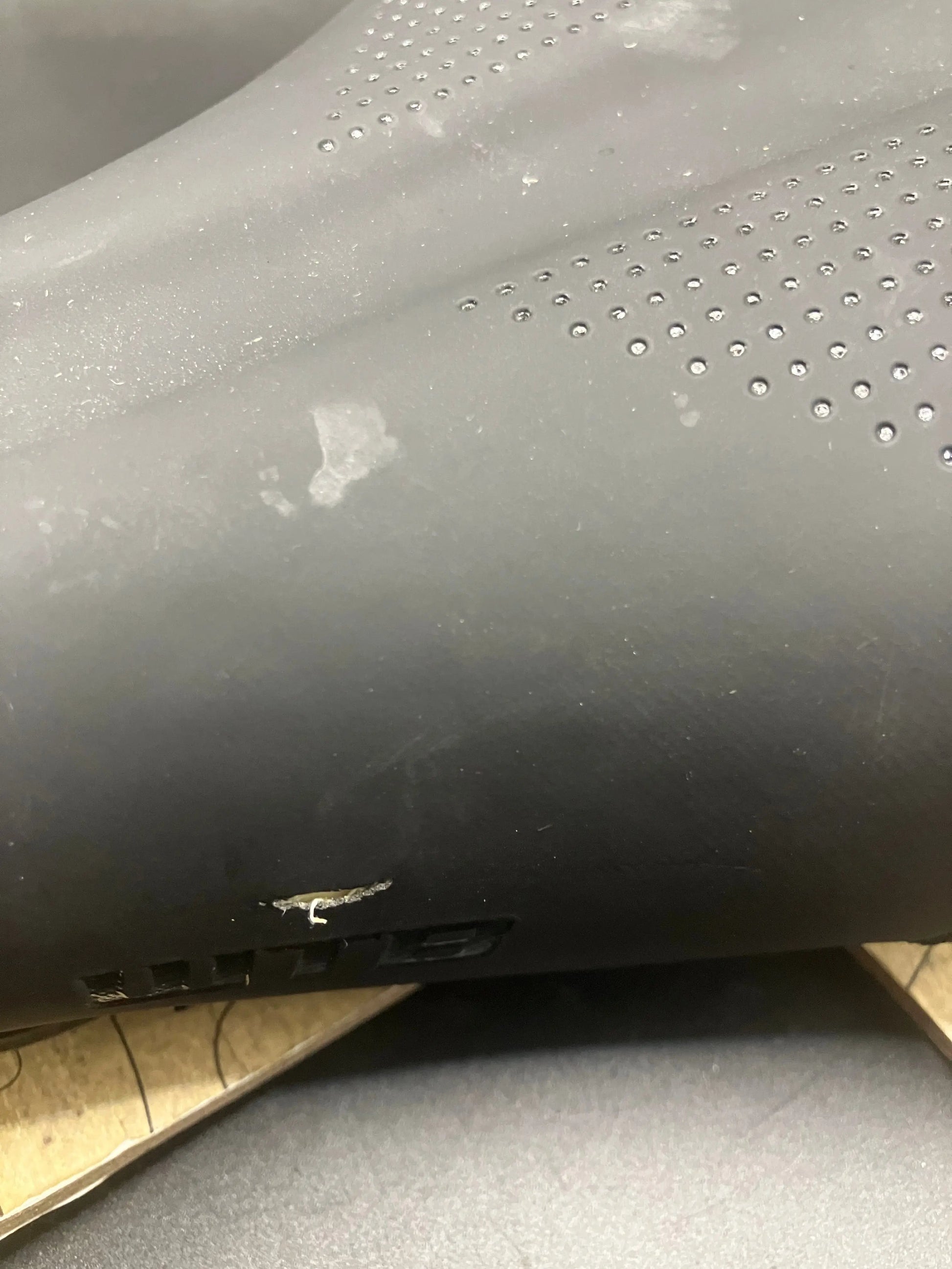 WTB Silverado Saddle - Carbon/Black - New (With Rip) DannyStarkRidesFixedShop