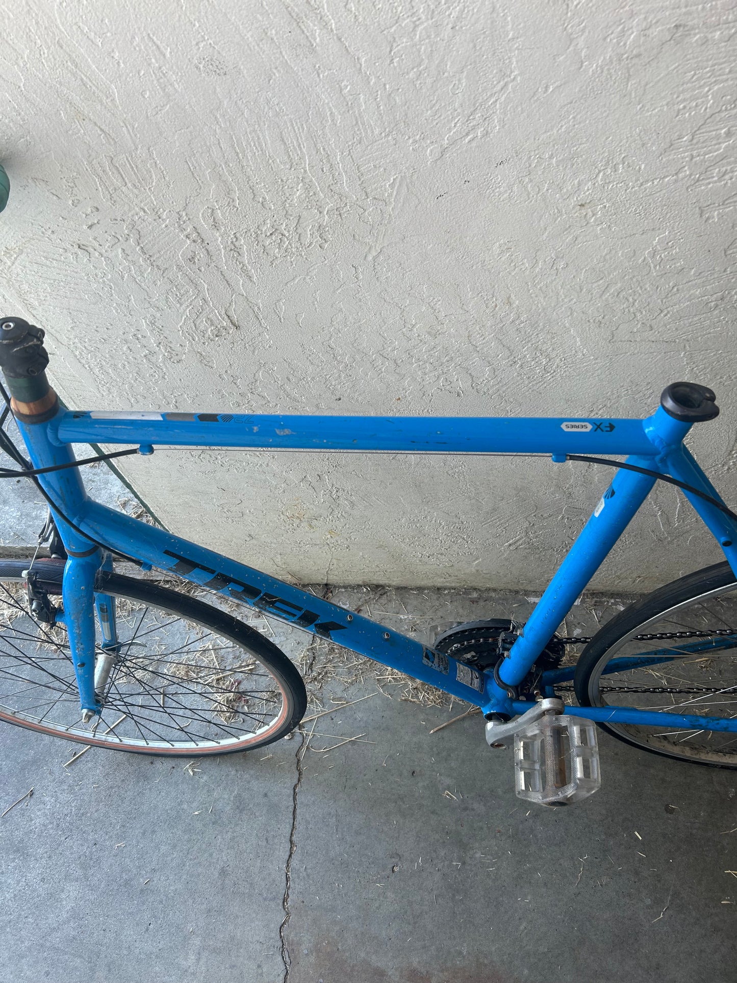 Large Trek FX Series Blue Road Bike