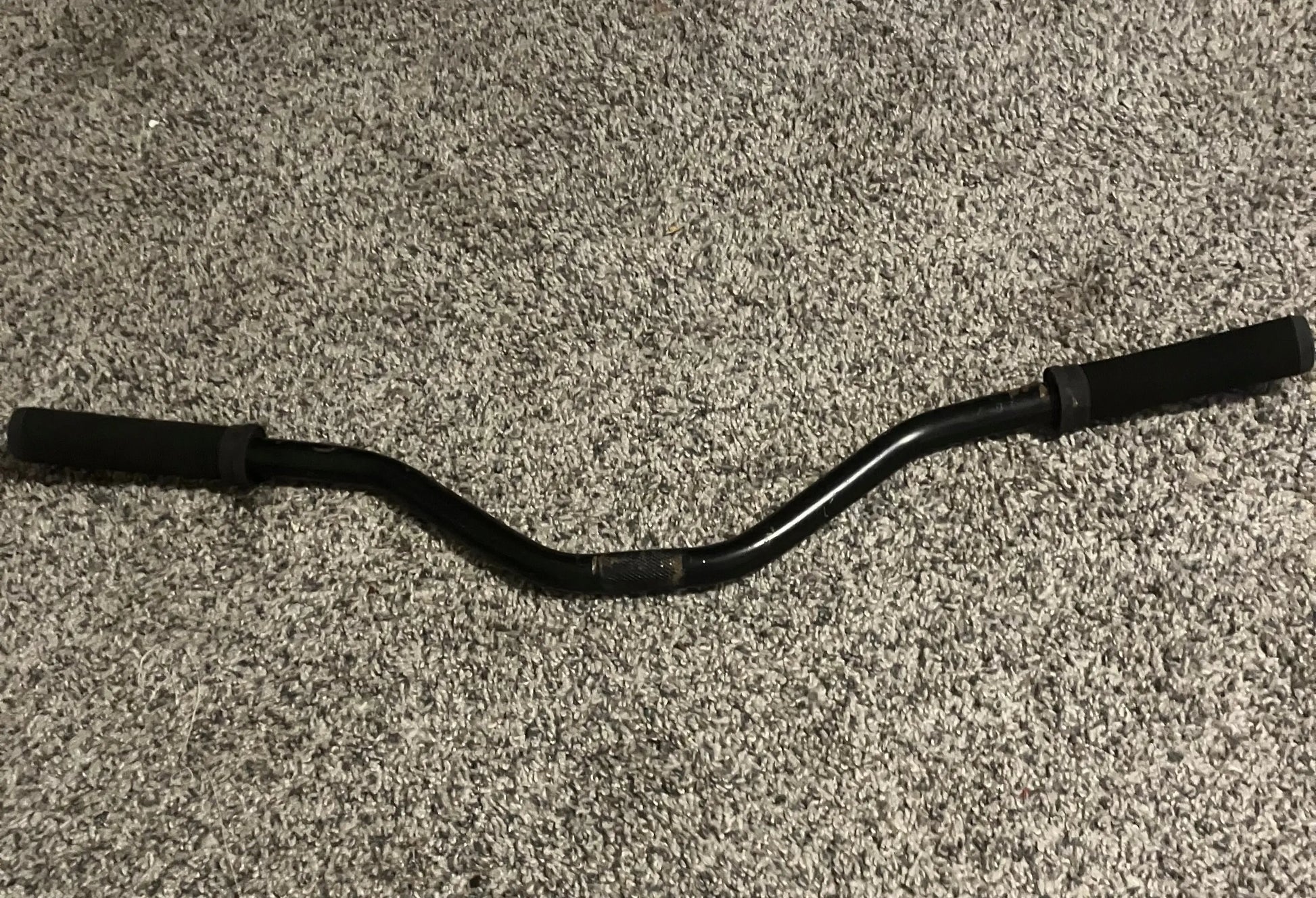 Generic Riser Handlebars With ODI Grips DannyStarkRidesFixed.Shop