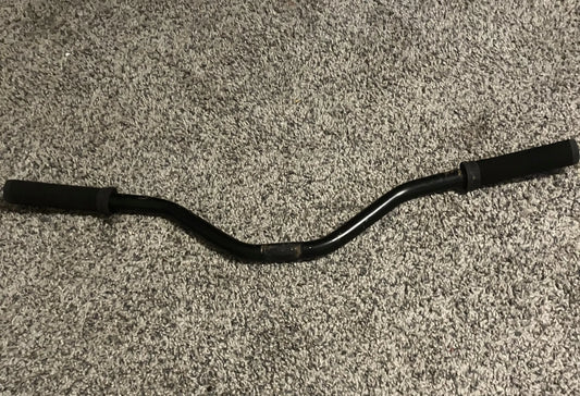 Generic Riser Handlebars With ODI Grips DannyStarkRidesFixed.Shop