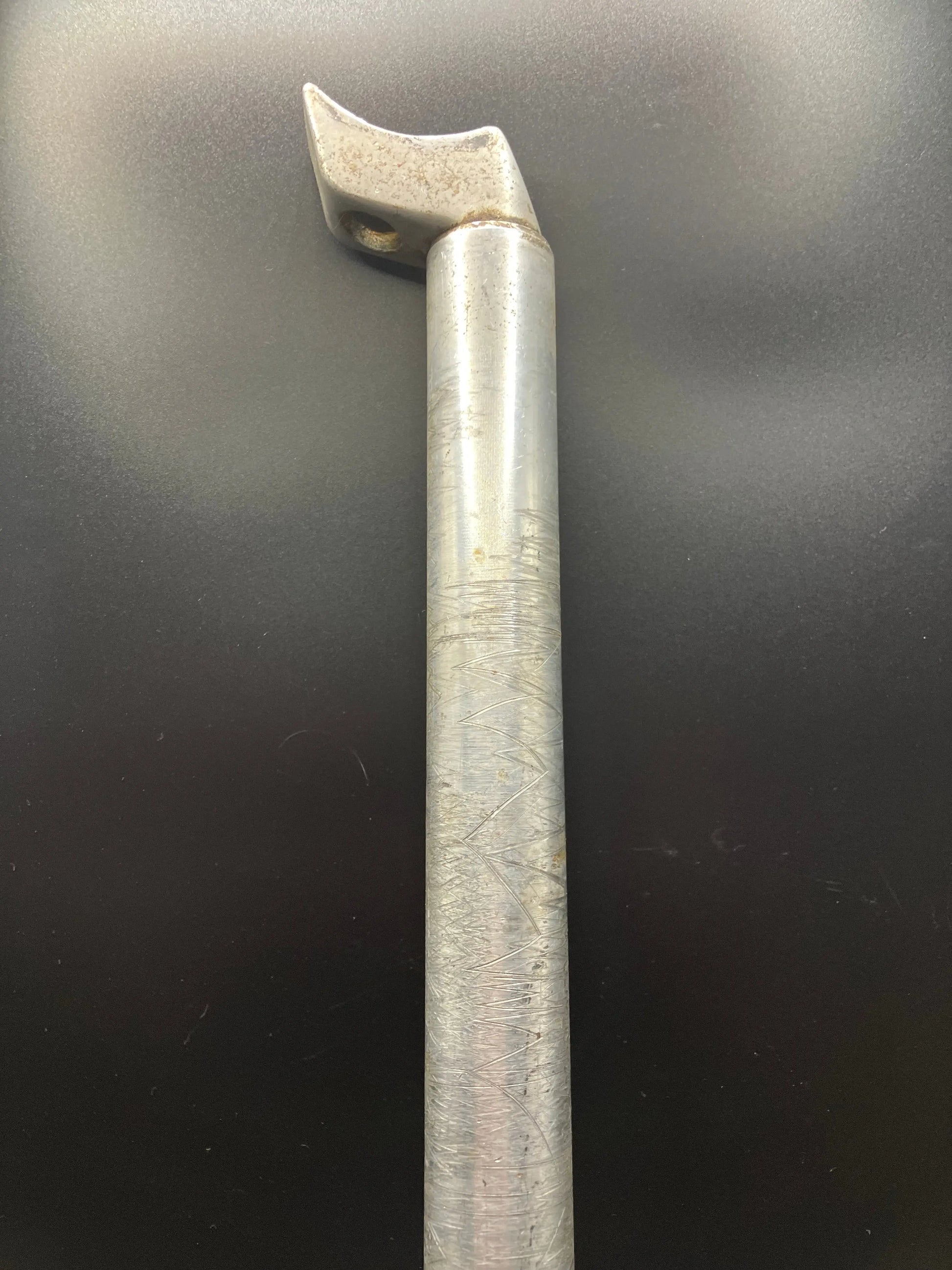 Silver 27.2mm Seat Post DannyStarkRidesFixedShop