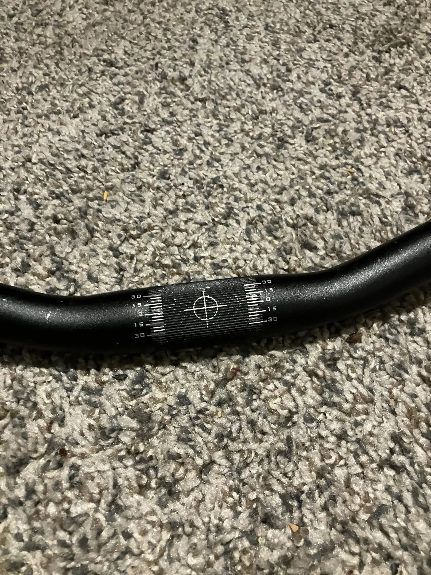 Unbranded Riser Bar Handlebars (Without Grips) DannyStarkRidesFixed.Shop