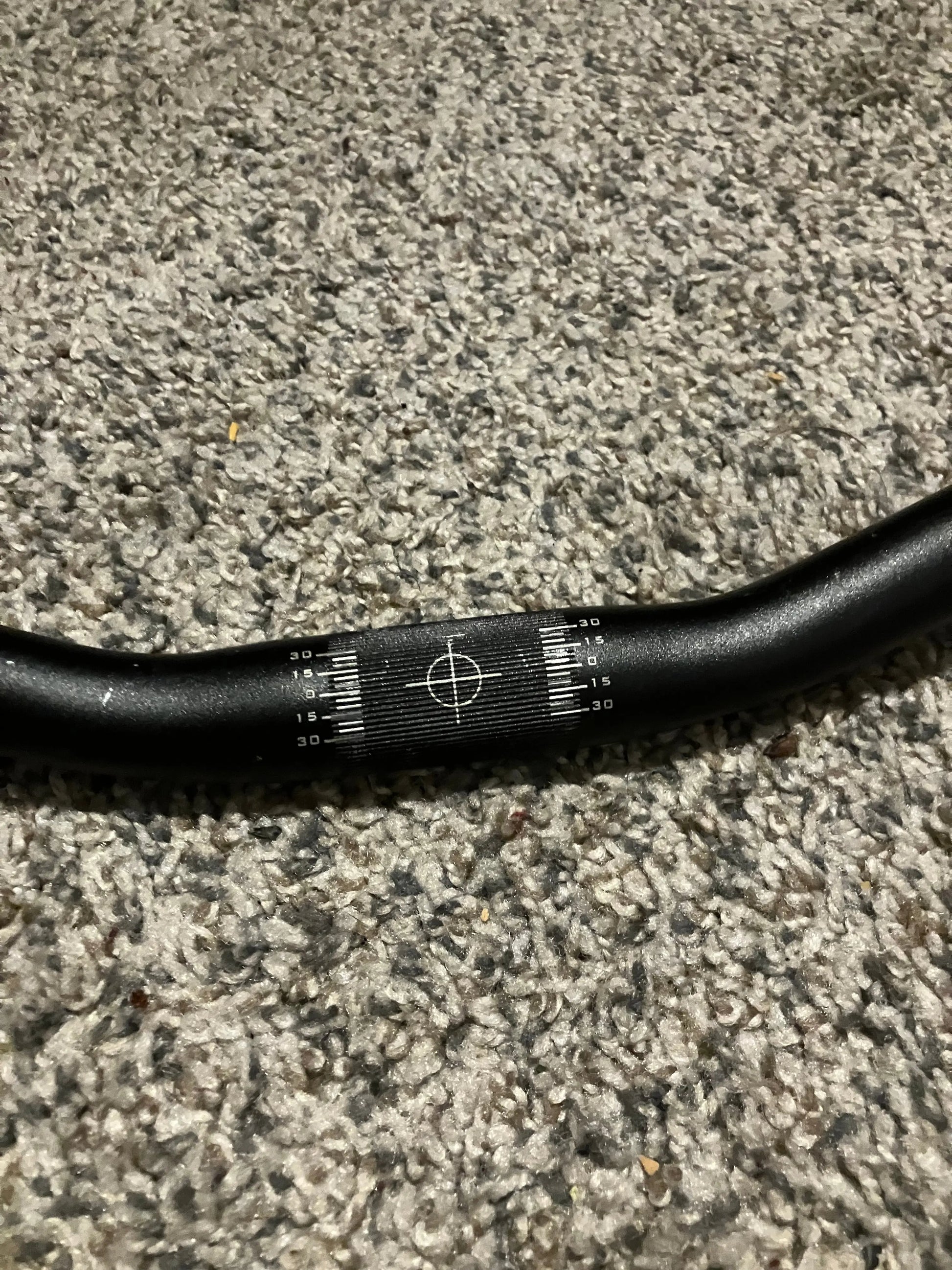 Unbranded Riser Bar Handlebars (Without Grips) DannyStarkRidesFixed.Shop
