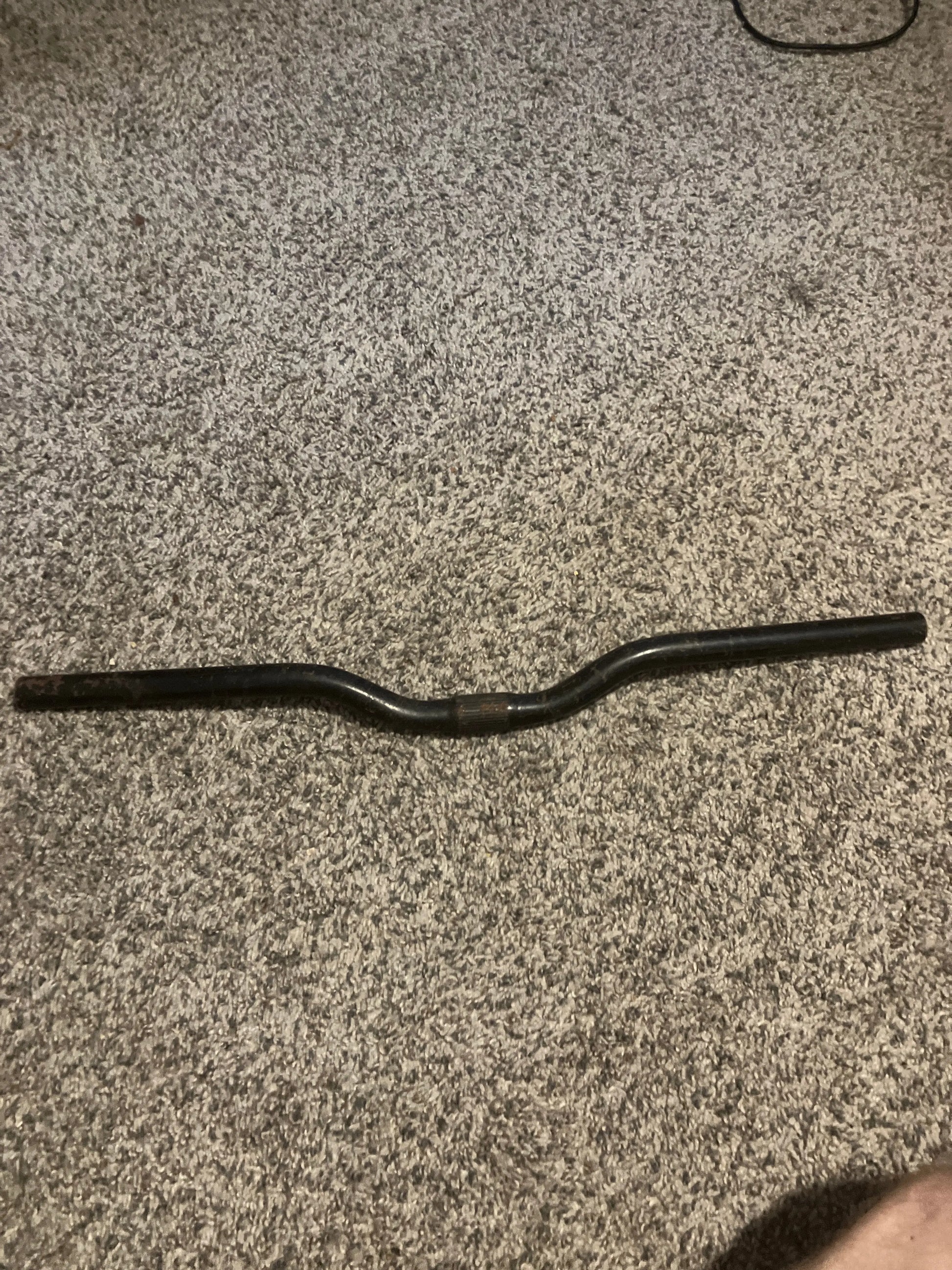 Unbranded Riser Bar Handlebars (Without Grips) DannyStarkRidesFixed.Shop