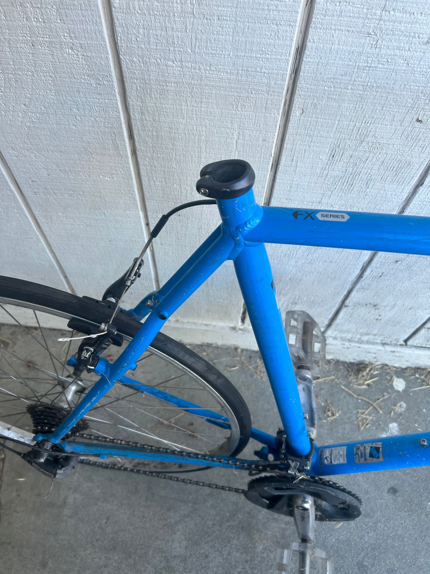 Large Trek FX Series Blue Road Bike