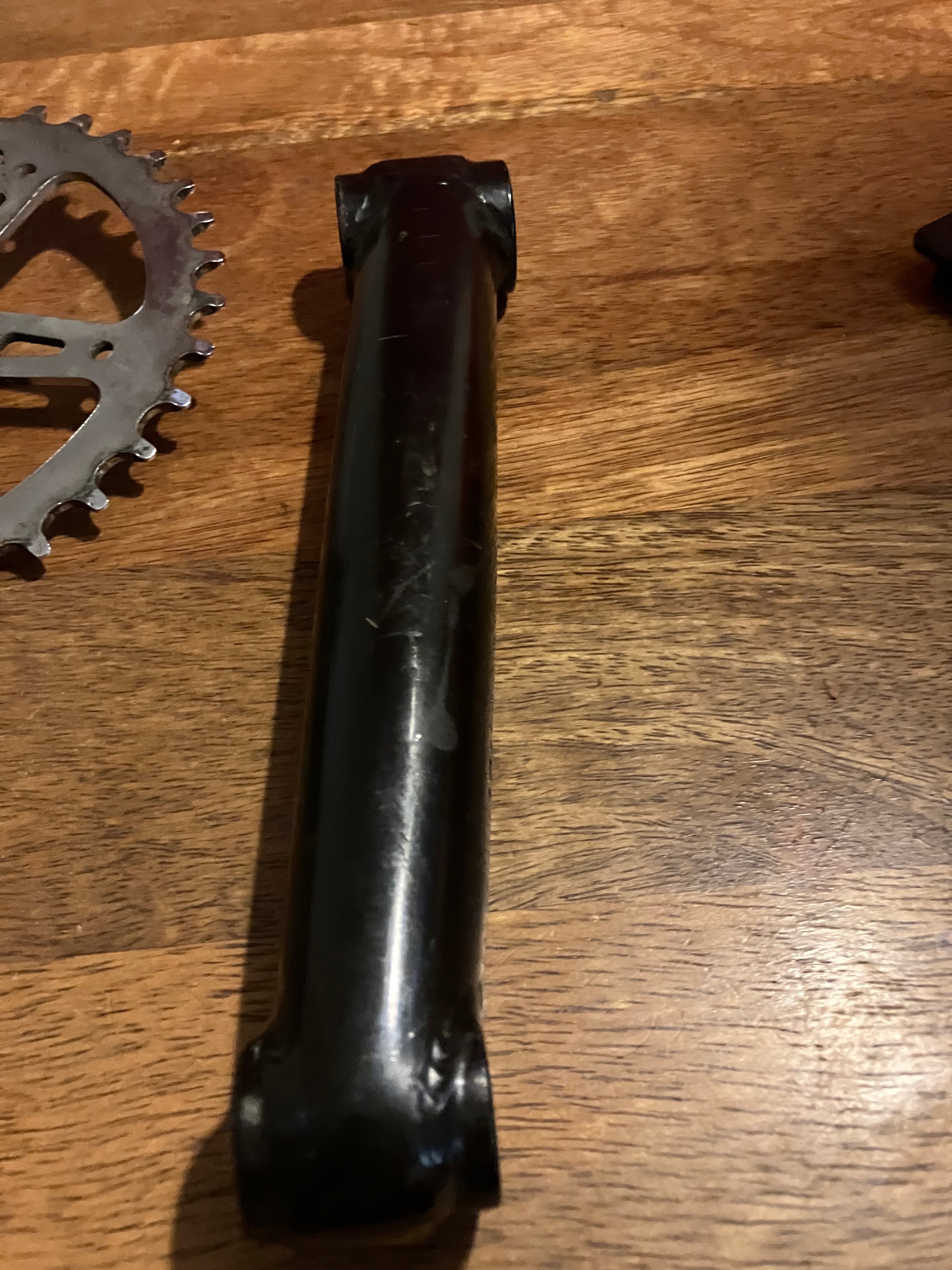 BMX Unbranded 170 Cranks with 36T Sprocket 48 Spline Mid BB