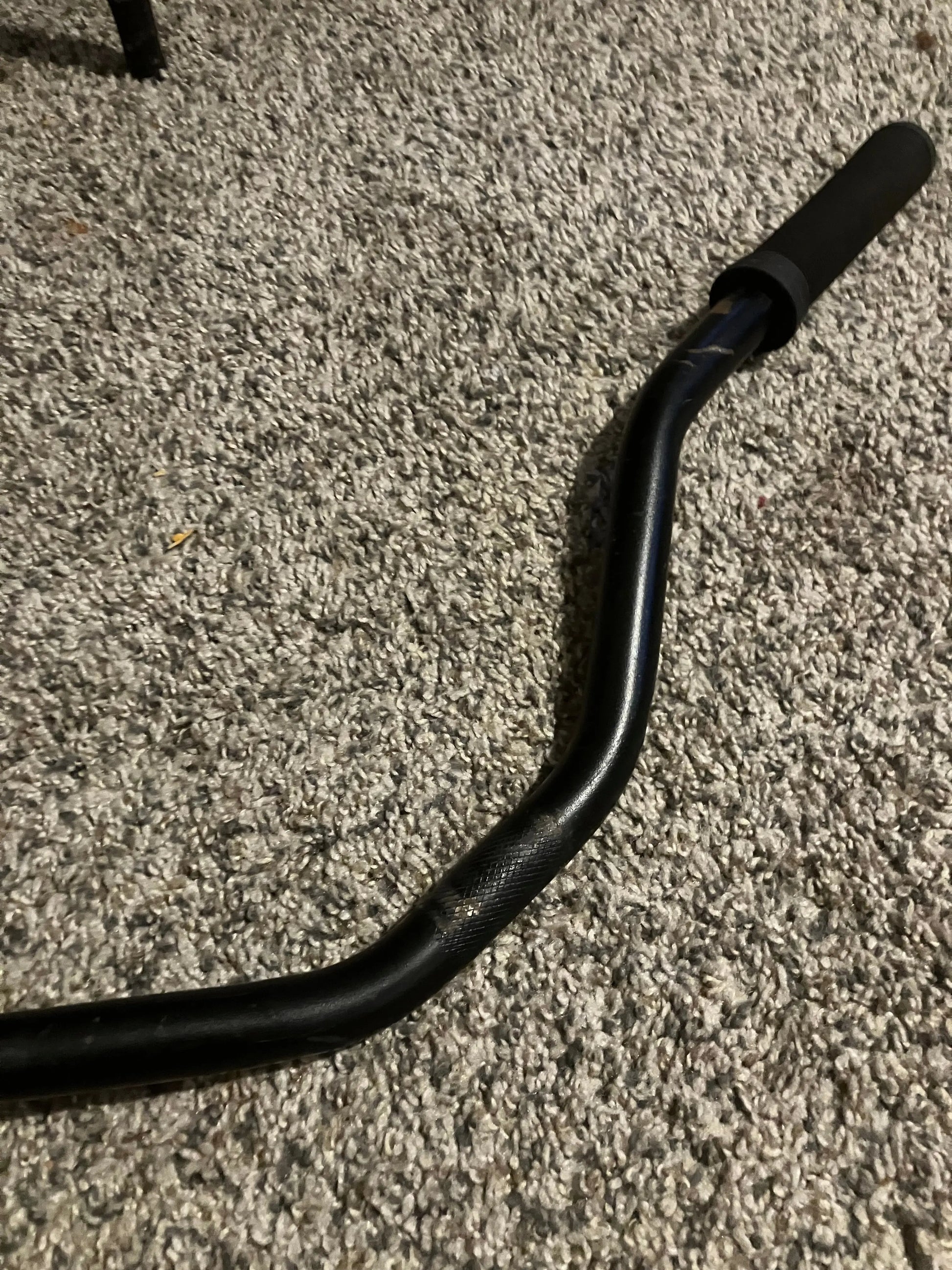 Generic Riser Handlebars With ODI Grips DannyStarkRidesFixed.Shop
