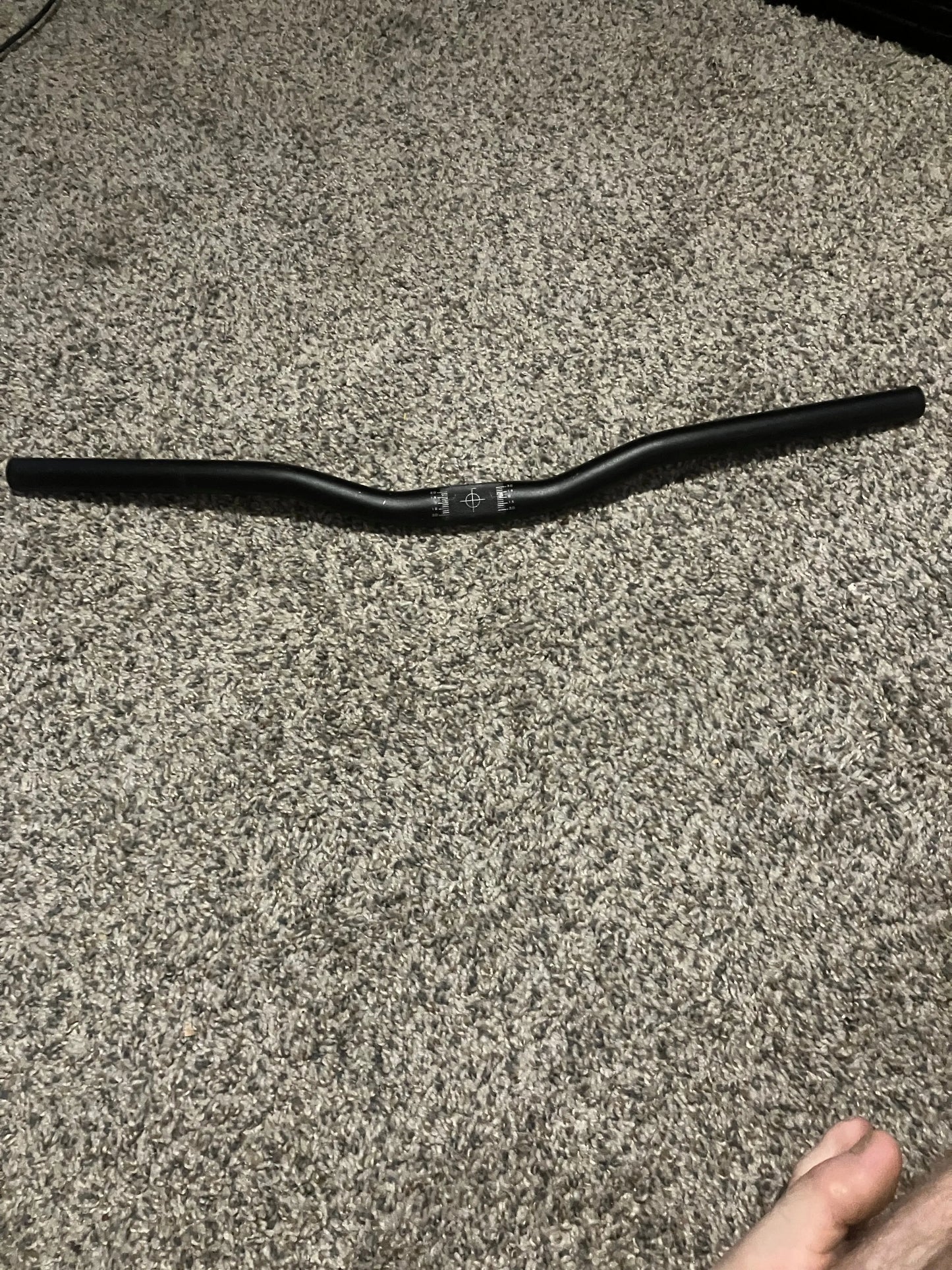 Unbranded Riser Bar Handlebars (Without Grips) DannyStarkRidesFixed.Shop