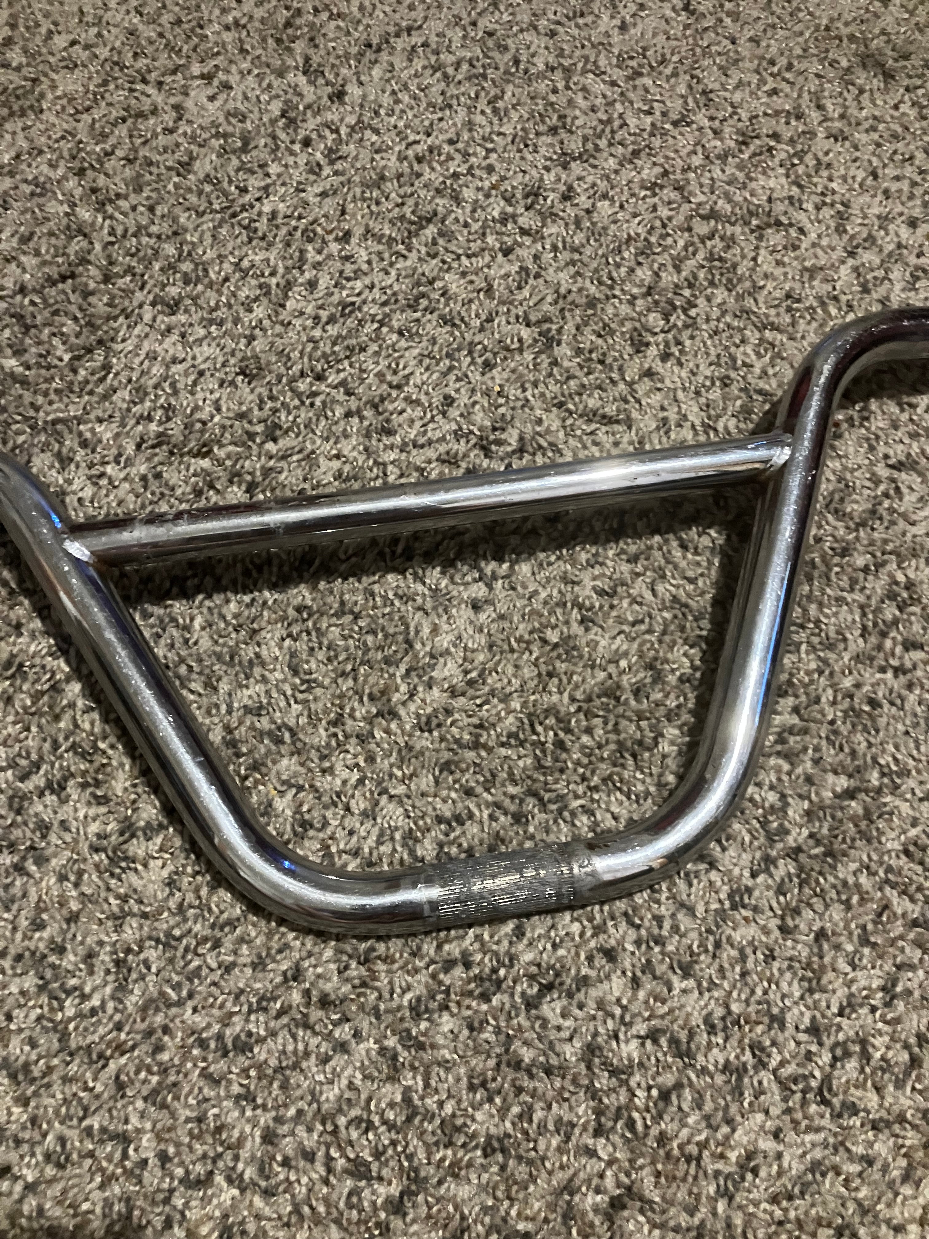 Chrome Bmx Handlebars (Without Grips)