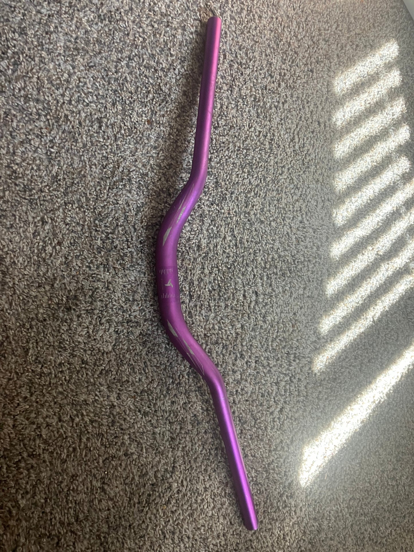 Purple Wake Components Riser Bar Handlebars 31.8 x780mm