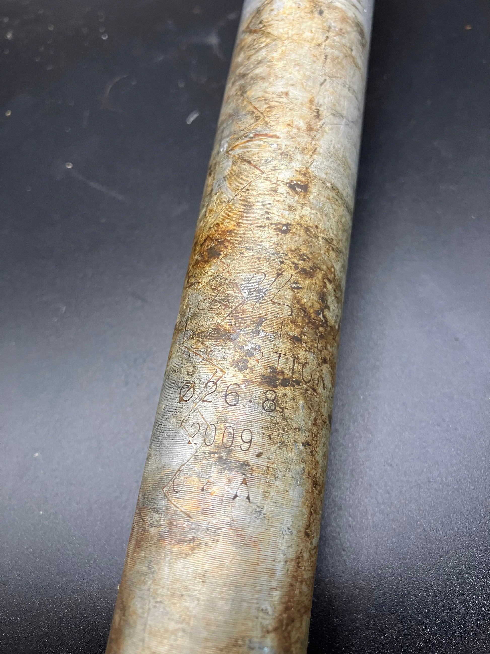 Kalin Silver Seat Post 26.8mm DannyStarkRidesFixedShop