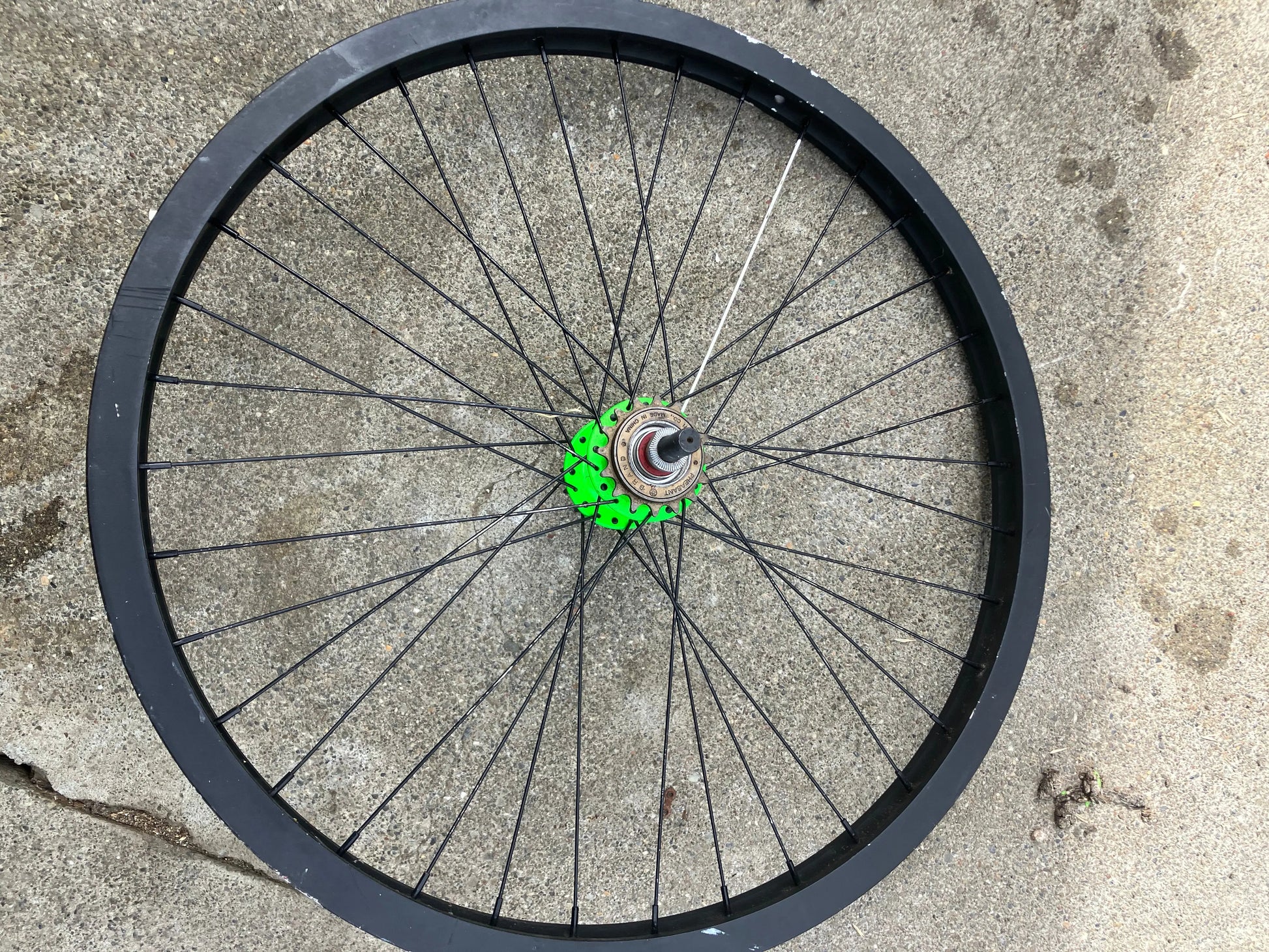 Pure Fixed Cycles - 26” FGFS fixed Gear Freestyle Wheel Flipflop Hub 16T Cog/Freewheel DannyStarkRidesFixedShop