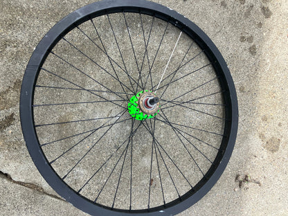 Pure Fixed Cycles - 26” FGFS fixed Gear Freestyle Wheel Flipflop Hub 16T Cog/Freewheel DannyStarkRidesFixedShop
