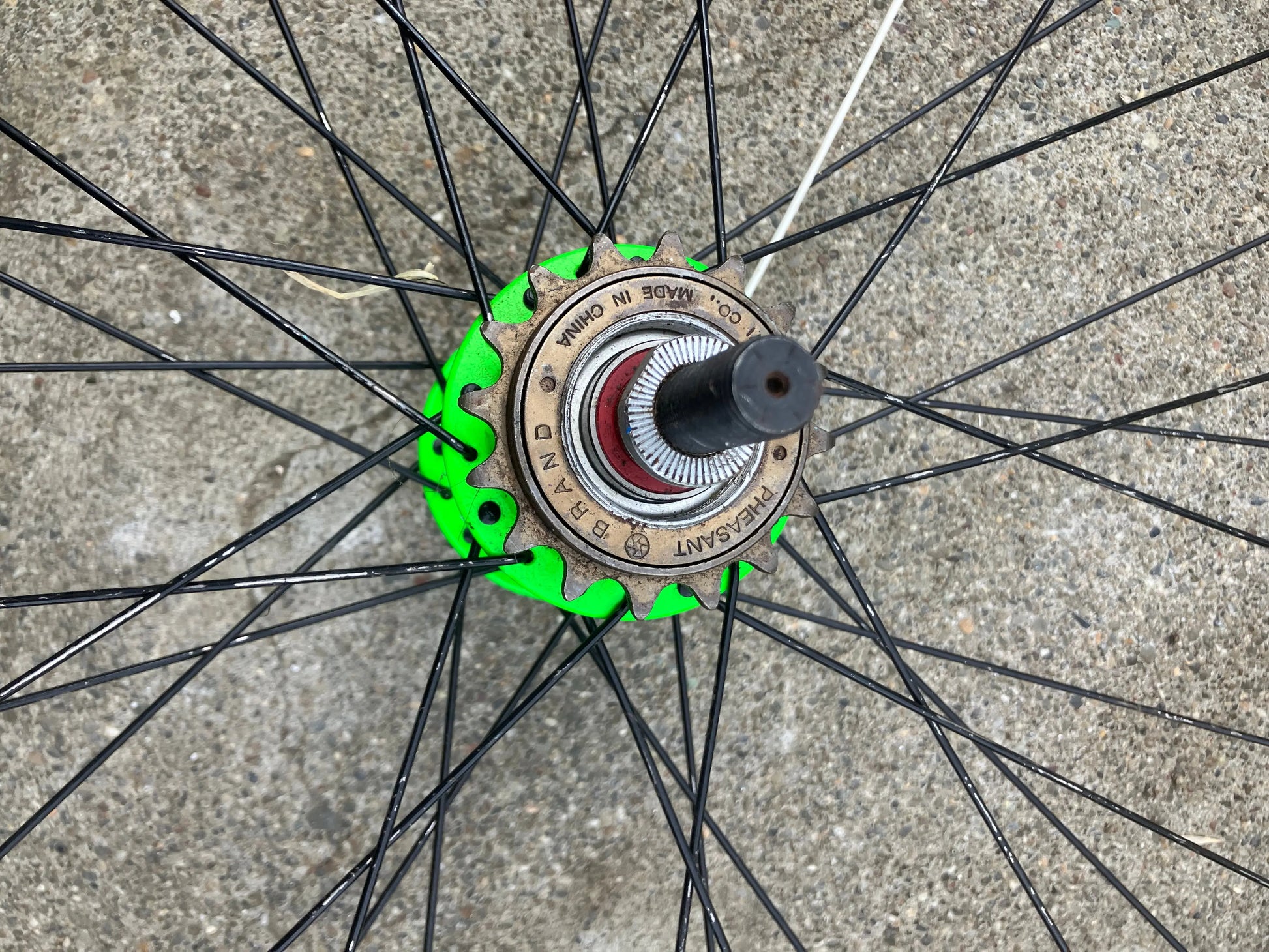 Pure Fixed Cycles - 26” FGFS fixed Gear Freestyle Wheel Flipflop Hub 16T Cog/Freewheel DannyStarkRidesFixedShop