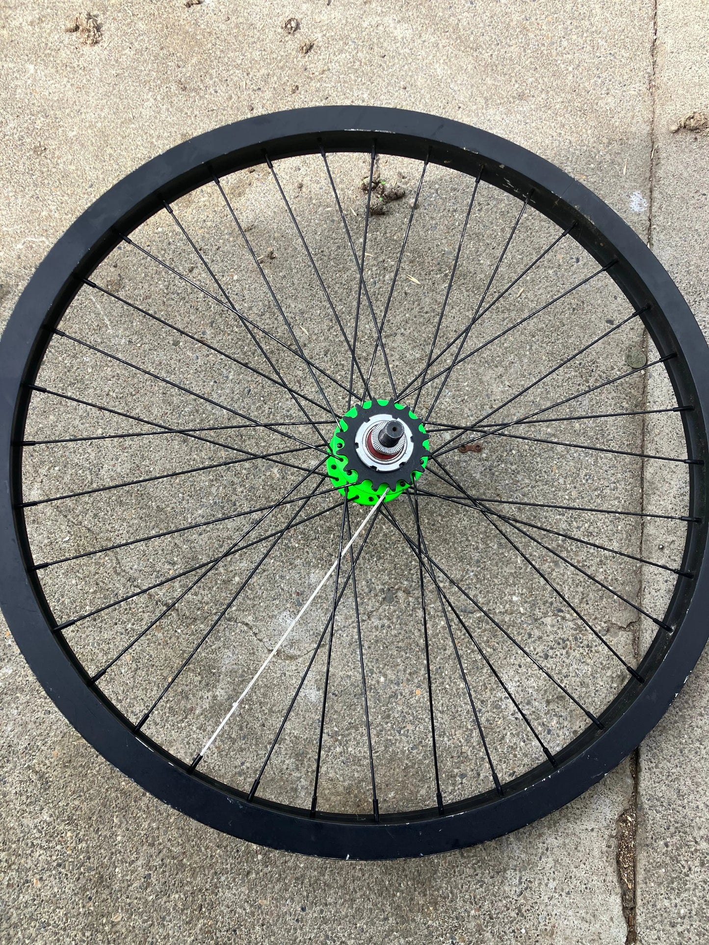 Pure Fixed Cycles - 26” FGFS fixed Gear Freestyle Wheel Flipflop Hub 16T Cog/Freewheel DannyStarkRidesFixedShop