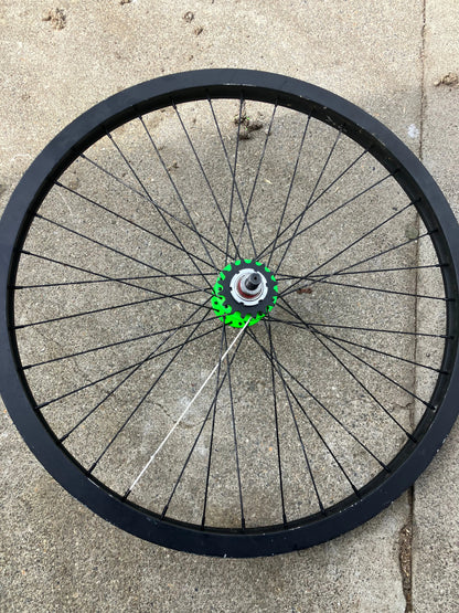 Pure Fixed Cycles - 26” FGFS fixed Gear Freestyle Wheel Flipflop Hub 16T Cog/Freewheel DannyStarkRidesFixedShop