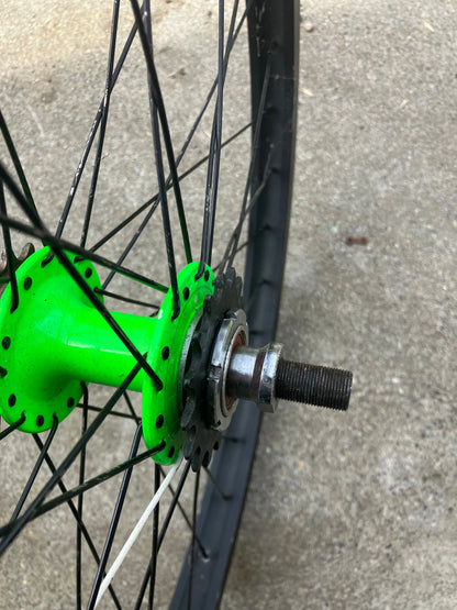 Pure Fixed Cycles - 26” FGFS fixed Gear Freestyle Wheel Flipflop Hub 16T Cog/Freewheel DannyStarkRidesFixedShop
