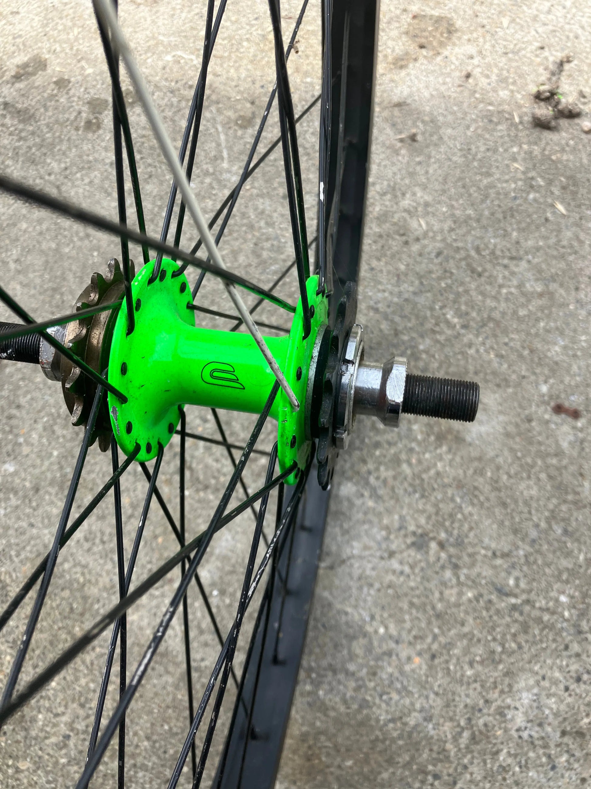 Pure Fixed Cycles - 26” FGFS fixed Gear Freestyle Wheel Flipflop Hub 16T Cog/Freewheel DannyStarkRidesFixedShop
