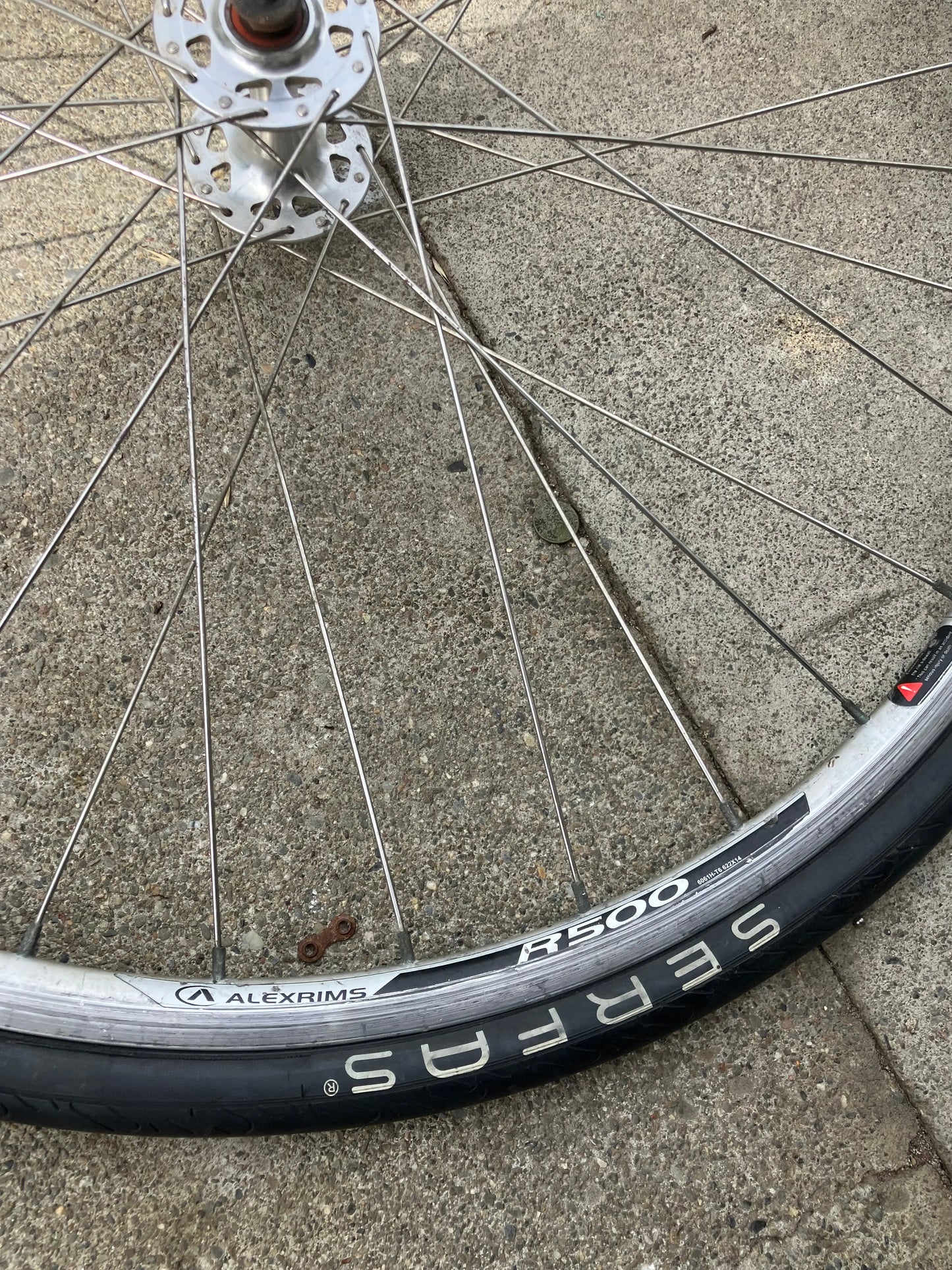 Alex Rims - R500 700c Front Wheel DannyStarkRidesFixedShop