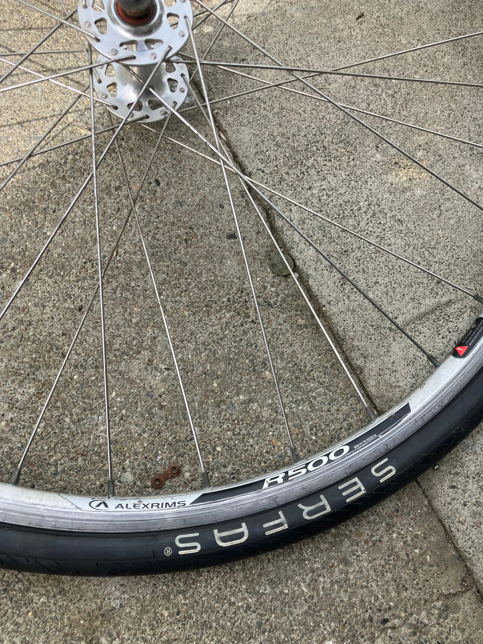 Alex Rims - R500 700c Front Wheel DannyStarkRidesFixedShop