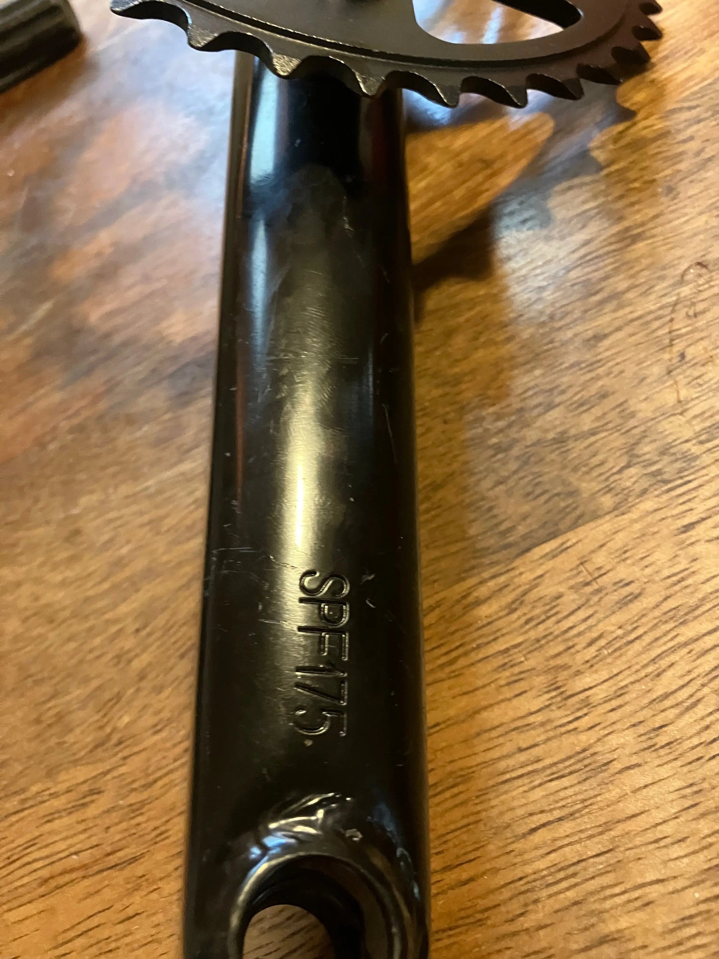 BMX Unbranded 175 Cranks with 33T Sprocket 8 Spline Mid BB DannyStarkRidesFixed.Shop