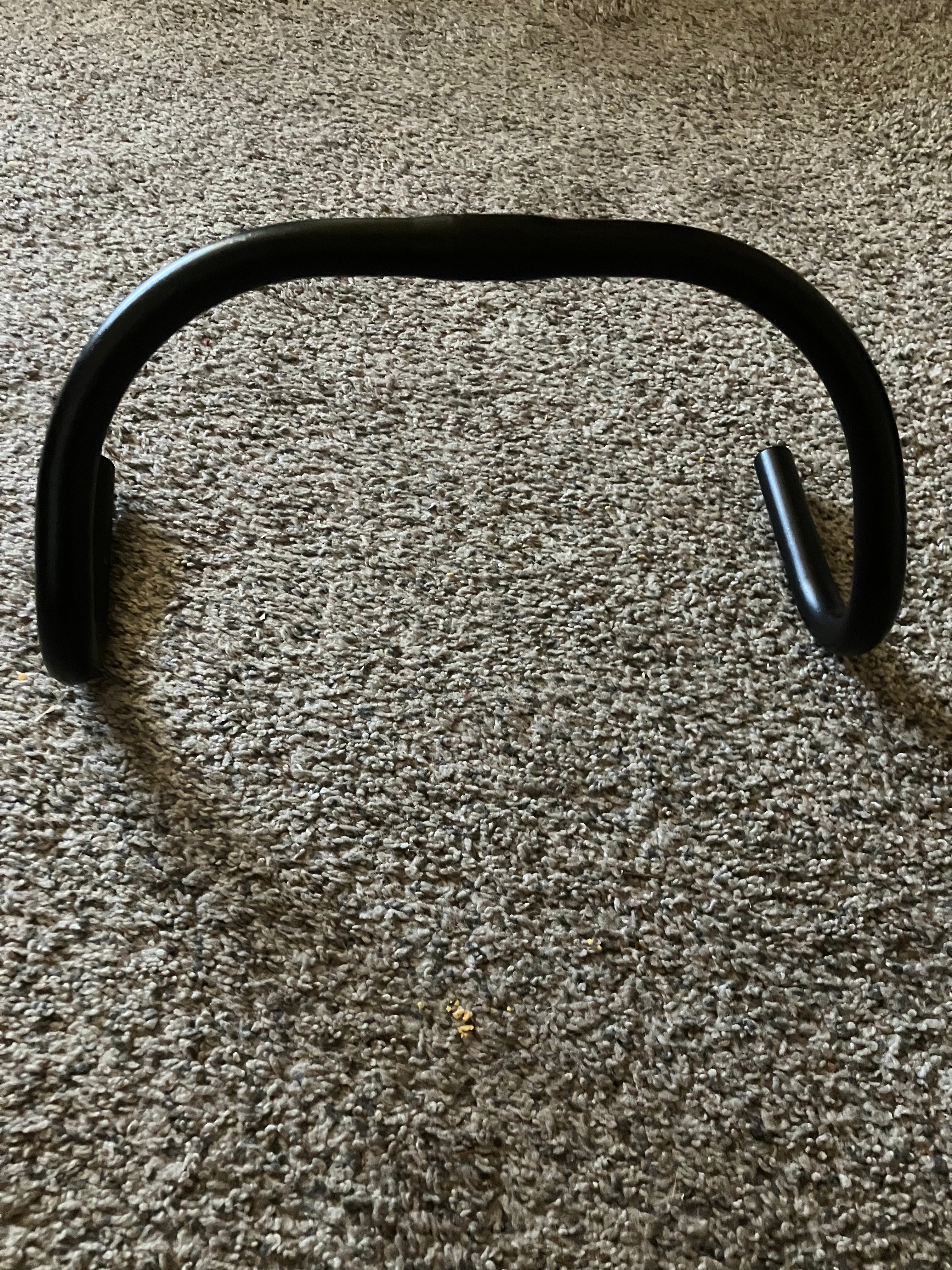 SENQI Aluminum Alloy Drop Track Road Bike Handlebar, 25.4mm Clamp 420mm Width Black