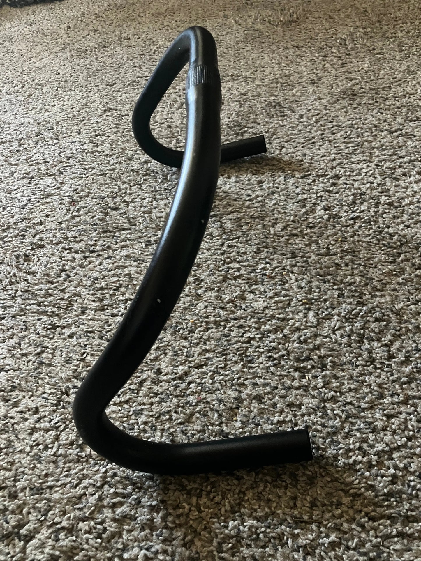SENQI Aluminum Alloy Drop Track Road Bike Handlebar, 25.4mm Clamp 420mm Width Black Fixie Fixed Gear Track Bike FGFS Fixed Gear Freestyle DannyStarkRidesFixed.Shop